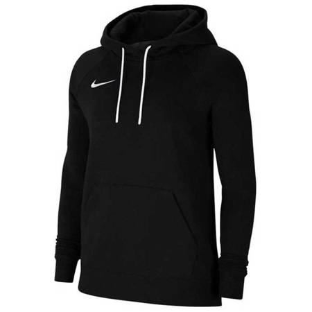 Damen Nike Park Fleece Pullover Hoodie Schwarz M
